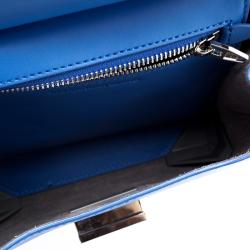 Pre Owned Alexander Wang Blue Leather Small Marion Shoulder Bag