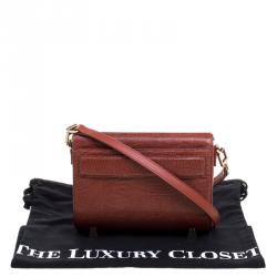Alexander Wang Copper Lizard Embossed Leather Mini Chastity Sling Bag