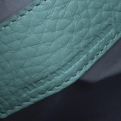 Pre Owned Alexander Wang Peppermint Pebbled Leather Mini  Rockie Duffel Bag