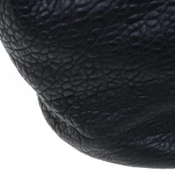 Alexander Wang Black Textured Leather Diego Bucket Bag