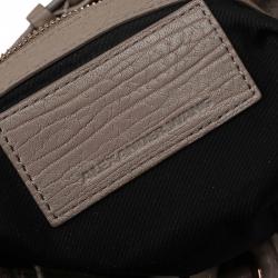 Alexander Wang Beige Textured Leather Diego Bucket Bag