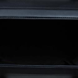 Pre Owned Alexander Wang Black Leather Large Chastity Satchel