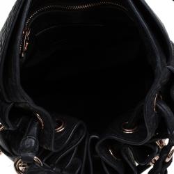 Alexander Wang Black Textured Leather Diego Bucket Bag