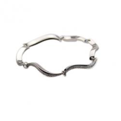 Alfieri & St. John Diamonds & White Gold Bracelet