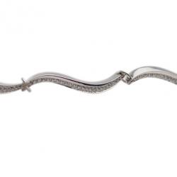 Alfieri & St. John Diamonds & White Gold Bracelet