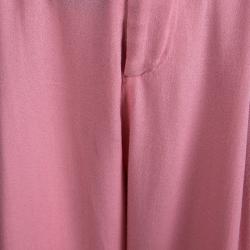 Alice + Olivia Pastel Pink Pleat Detail Arthur Pants S