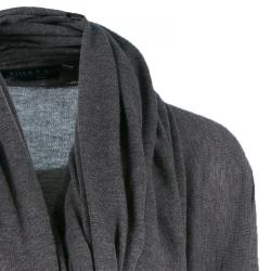 Alice + Olivia Drape Wrap Around Knit Cardigan XS