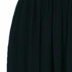 Pre Owned Alice + Olivia Black Lace Insert Maxi Dress M