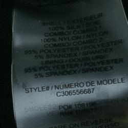 Pre Owned Alice + Olivia Black Lace Insert Maxi Dress M