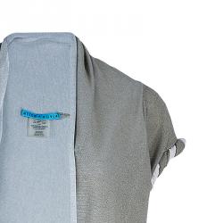 Alice + Olivia Grey Knit Cardigan S
