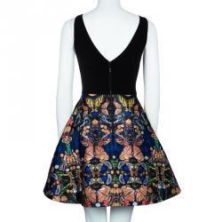 Pre Owned Alice + Olivia amabel Multicolor Sleeveless Dress XS