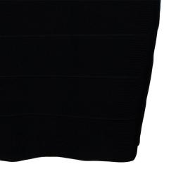 Pre Owned Alice + Olivia Black Bandage Dress M