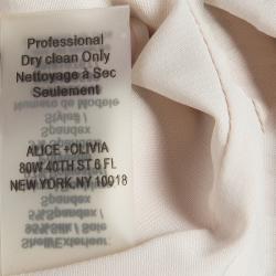 Alice + Olivia Multicolor Silk Dress M
