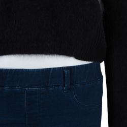 Alice + Olivia Black Fuzzy Sweater XS