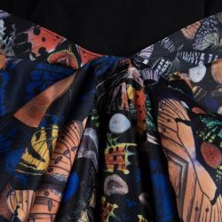 Pre Owned Alice + Olivia Multicolor High-low Skirt XS