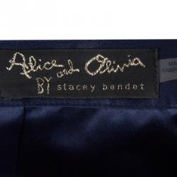 Pre Owned Alice + Olivia Multicolor High-low Skirt XS