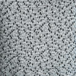 Pre Owned Alice and Olivia Monochrome Textured Cut Out Back Detail Dress L