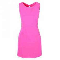 Pre Owned Alice + Olivia Hot Pink Open Back Cutout Dress XS