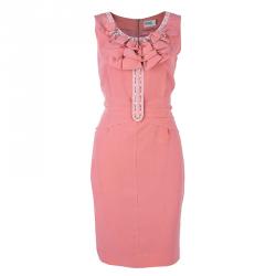 Alice By Temperley Pink Embellished Sleeveless Dress M
