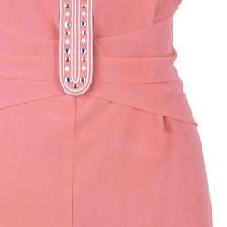 Alice By Temperley Pink Embellished Sleeveless Dress M