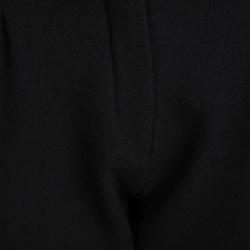 Antonio Berardi Black Wool High Waist Pants M