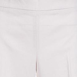 Pre Owned Armani Collezioni Beige Wool Wide Leg Pants M