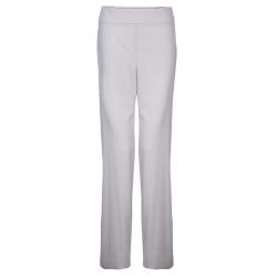 Pre Owned Armani Collezioni Beige Wide Leg Trousers L