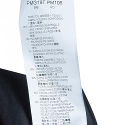 Pre Owned Armani Collezioni Black Notched Collar Blazer L