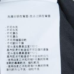 Pre Owned Armani Collezioni Black Notched Collar Blazer L