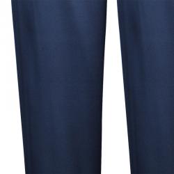 Pre Owned Armani Collezioni Charcoal Wide Leg Trousers M