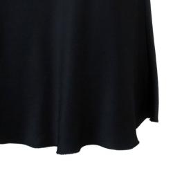 مملوكة مسبقًا Armani Collezioni Black Satin Sleeveless Dress M