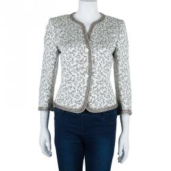 مملوكة مسبقًا جاكيت أرماني كوليزوني أحادي اللون بزرين M