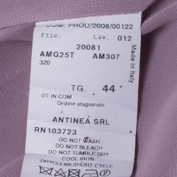 Pre Owned Armani Collezioni Grey Short Jacket M