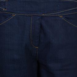 Pre Owned بنطلون جينز أرماني كوليزيوني أزرق M