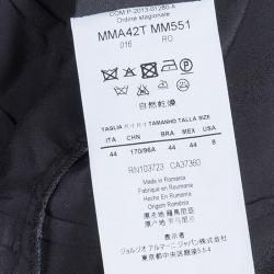 Pre Owned فستان أرماني كوليزوني بفيونكة متعدد الألوان M