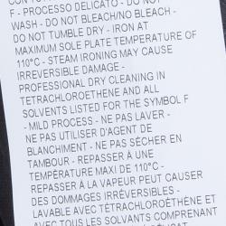 Pre Owned فستان أرماني كوليزوني بفيونكة متعدد الألوان M