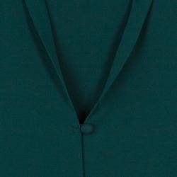 مملوكة مسبقًا بلوزة أرماني كوليزوني تصميم البليزر خضراء بأكمام طويلة مقاس L