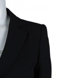 Armani Collezioni Black Wool Pant Suit M