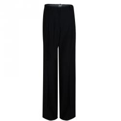 Armani Collezioni Black Wool Pant Suit M