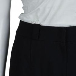 Armani Collezioni Black Wool Pant Suit M