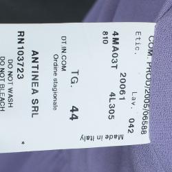 مملوكة مسبقًا Armani Collezioni Lilac Wrap Dress M