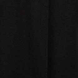 Pre Owned Armani Collezioni Black Cashmere Long Coat M