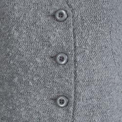 مملوكة مسبقًا جاكيت أرماني كوليزيوني رصاصي منقوش S