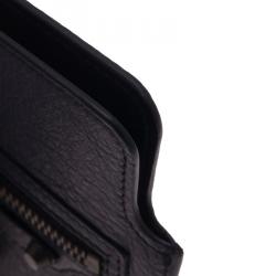 Pre Owned Balenciaga Black Leather iPhone 5/5S Case