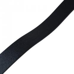 Pre Owned Balenciaga Black Leather Multi Bow Waist Belt Size 80 CM