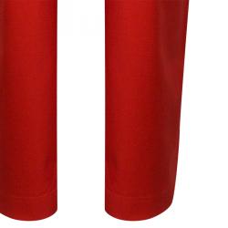 Pre Owned بنطلون بالنسياغا أحمر مفصل M