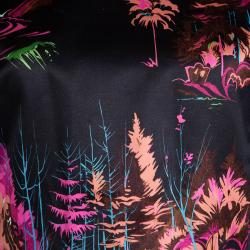 Pre Owned Balenciaga Multicolor Printed Landscape City Sleeveless Dress L