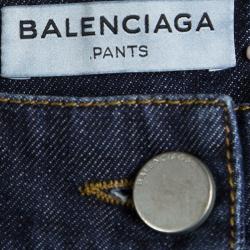Balenciaga Indigo Dark Wash Denim Skinny Jeans S
