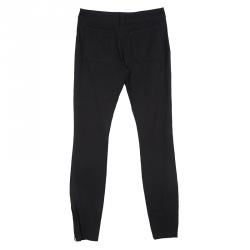 Pre Owned Balenciaga Black Skinny Fit Pants S