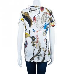 Pre Owned Balenciaga Multicolor Printed T-Shirt L